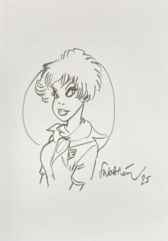 Walthéry - Dédicace / Natacha presque hôtesse de l'air - Le film quelle histoire ! (2025)