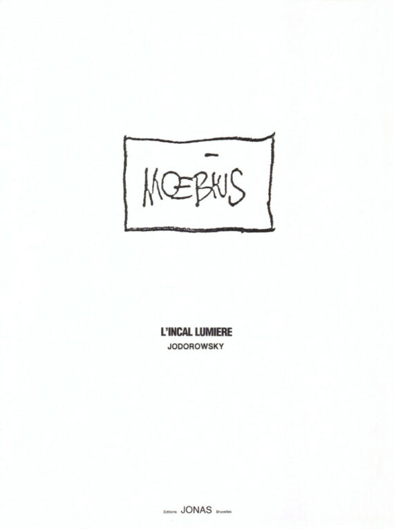 Moebius & Jodorowsky -  L'incal / John Difool N° 2 "L'incal lumière" - Tirage de luxe (1986)