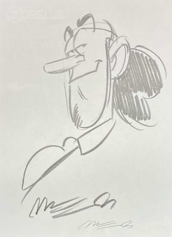 Munuera  - Dédicace / Zorglub "La Fille du Z" - Tirage de tête (2017)