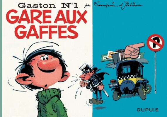 André Franquin - Lot de 5 Gaston à l'italienne / Fac-similés (2013)