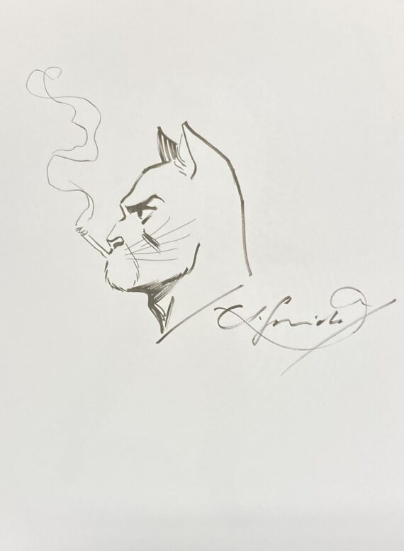 Guarnido - Dédicace / Blacksad Confidential Drawings Artbook - Tirage de tête Version française (2024)