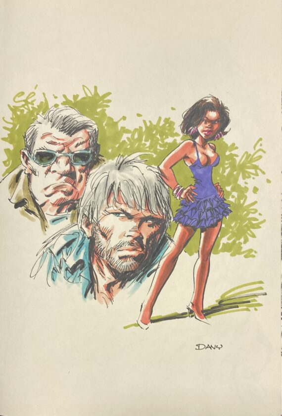 Dany - Dédicace / Equator N° 2 "Katale" - Tirage de tête (1994)