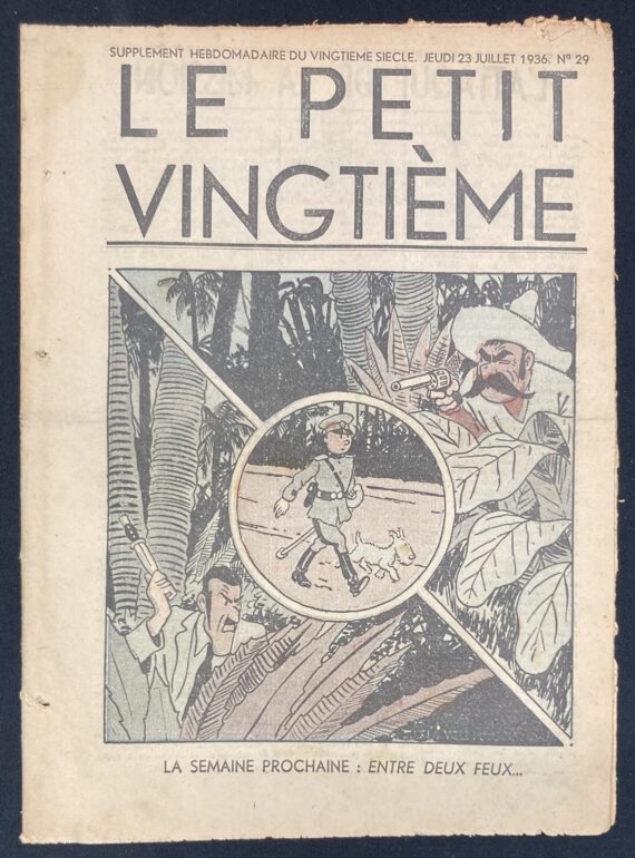 Hergé - L'Oreille cassée - Le Petit Vingtième N° 29 du Jeudi 23 juillet (1936)