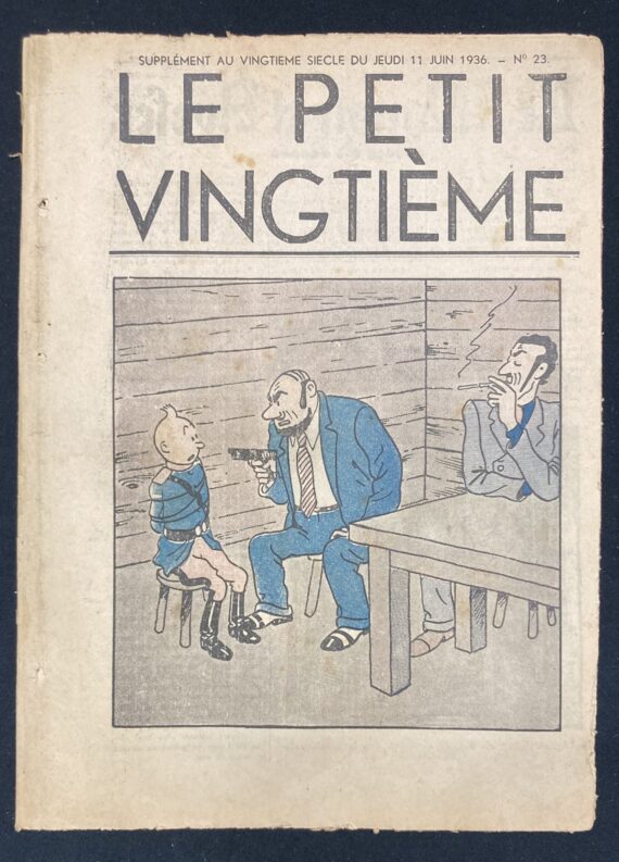 Hergé - L'Oreille cassée - Le Petit Vingtième N° 23 du Jeudi 11 juin (1936)