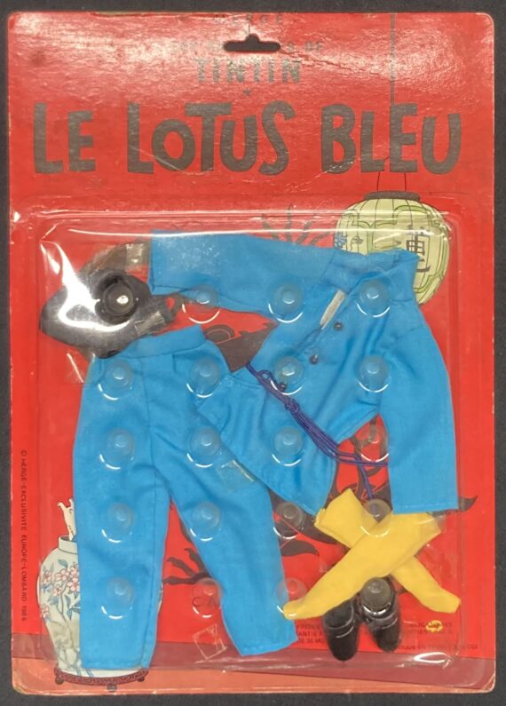 Hergé - Tintin / CGI Lombard Tenue Tintin Le Lotus bleu (1986)