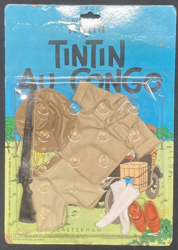 Hergé - Tintin / CGI Lombard Tenue Tintin au Congo (1986)