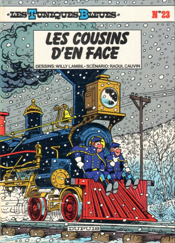 Lambil & Cauvin - Les Tuniques Bleues N° 23 "Les cousins d'en face" (1985)