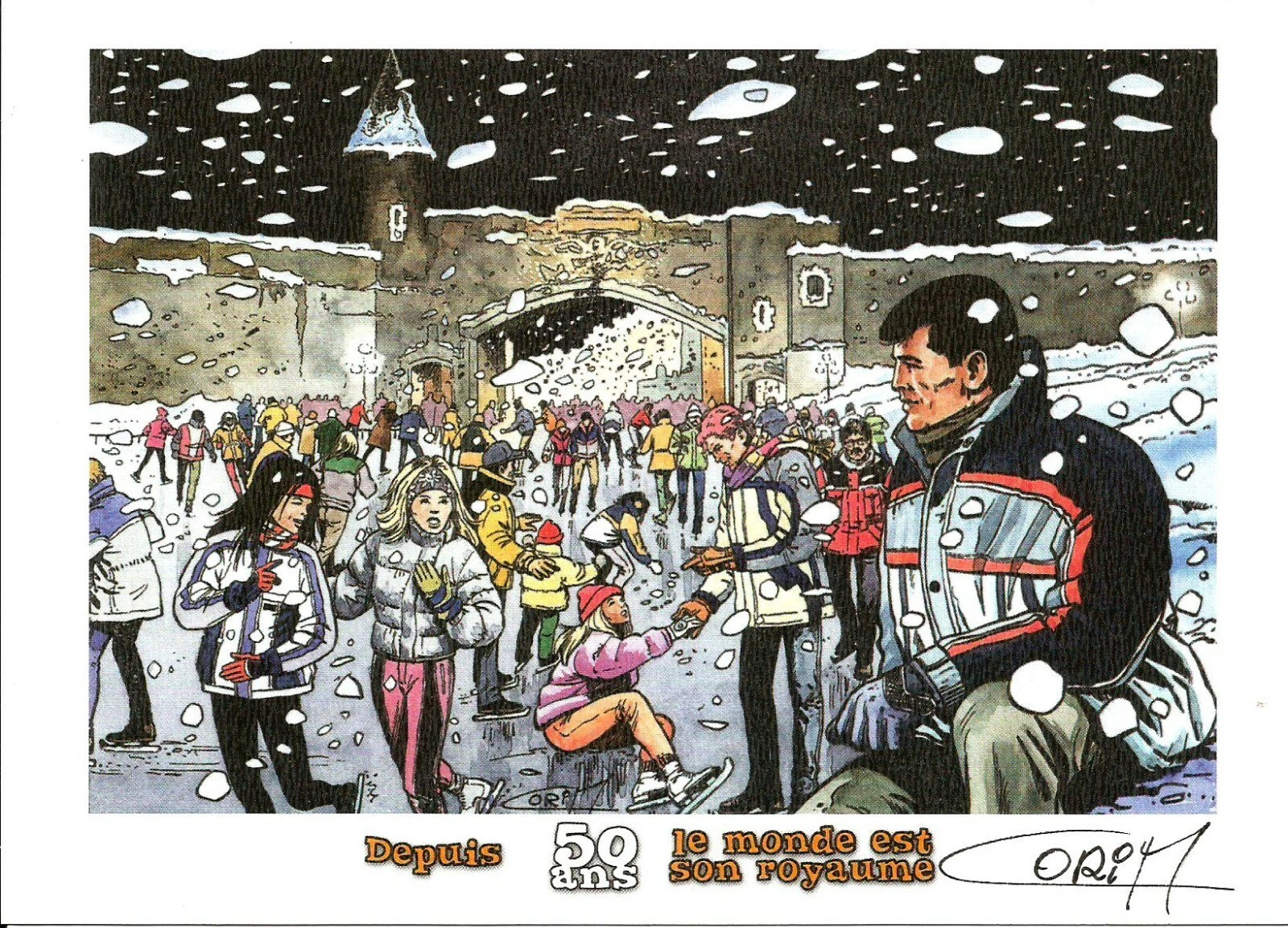 Bob Morane - Depuis 50 ans le monde est son royaume - Tirage de tête : Vernes, Coria, Forton - Amazonie BD