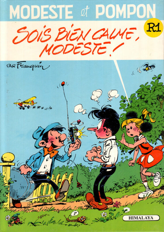 Franquin - Modeste et Pompon R1 "Sois bien calme Modeste !" (1988)