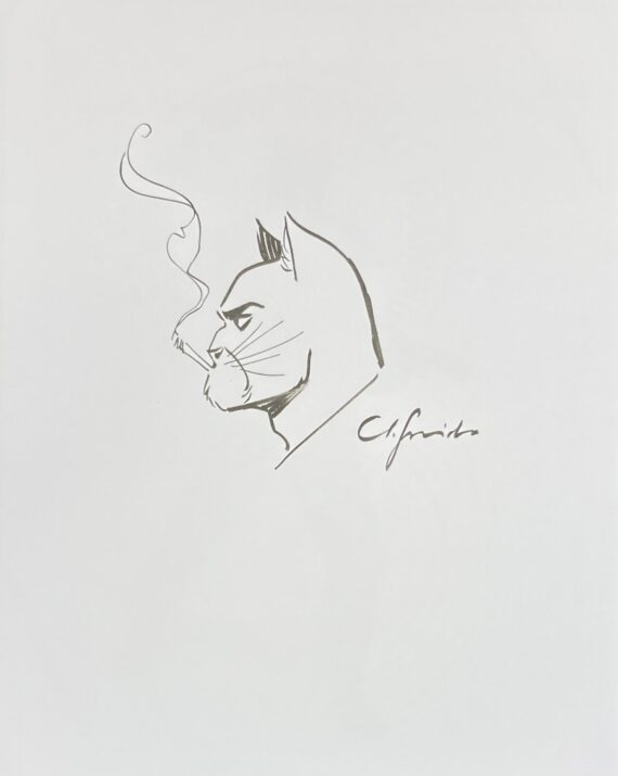 Guarnido - Dédicace / Blacksad Confidential Drawings Artbook - Tirage de tête Version Exposition (2024) C