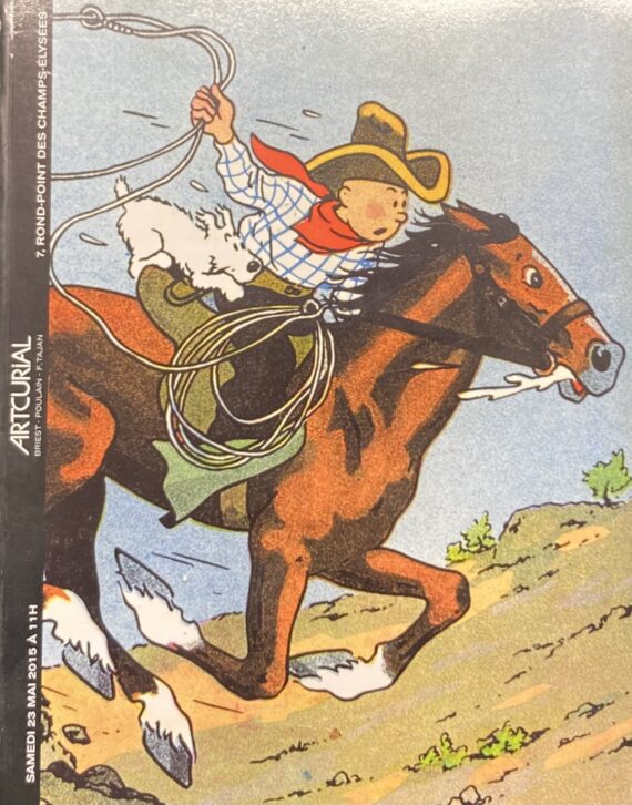 Hergé / Tintin - Catalogue de vente Artcurial (2015)