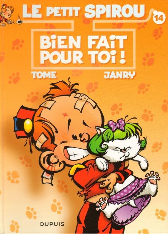 Tome & Janry - Le Petit Spirou N° 14 "Bien fait pour toi !" (2009)