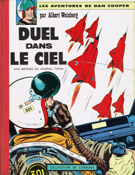 Albert Weinberg – Dan Cooper N° 5 "Duel dans le ciel" - EO Lombard avec point Tintin (1962)