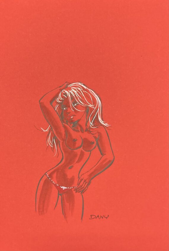 Dany - Dédicace / Portfolio "Dentelles & Jarretelles" (2024) C