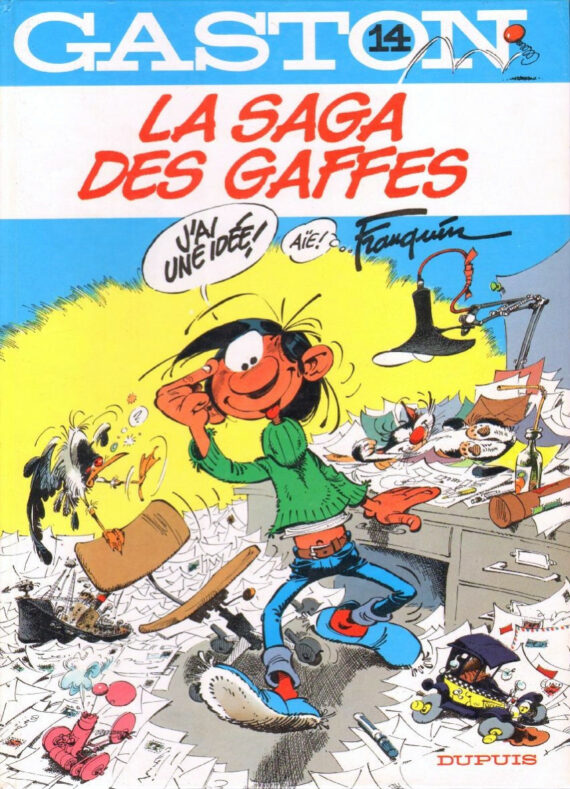 Franquin - Gaston Lagaffe N° 14 "La saga des gaffes" (1982)