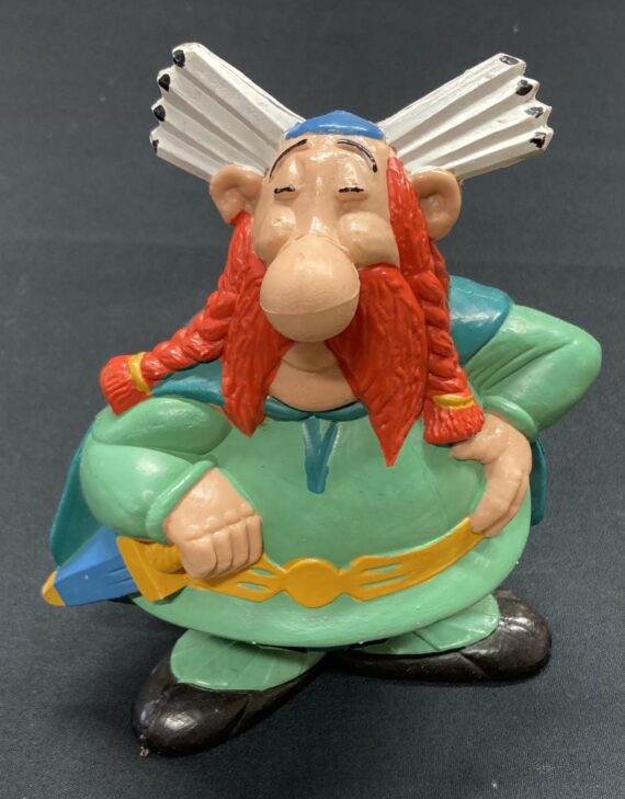 Goscinny & Uderzo - Abraracourcix Pouët Pouët - Publicitaire Chamonix Biscuits "L'alsacienne"(1967)