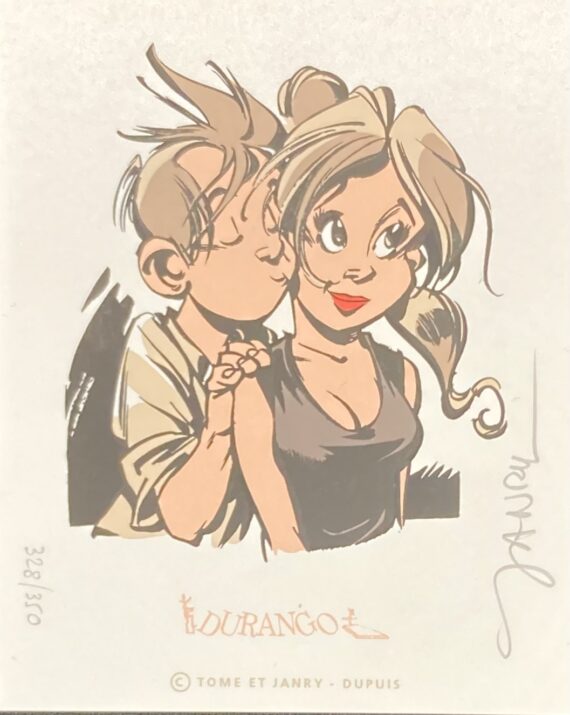 Tome & Janry - Spirou N° 46 "Machine qui rêve" + Ex libris (1998)