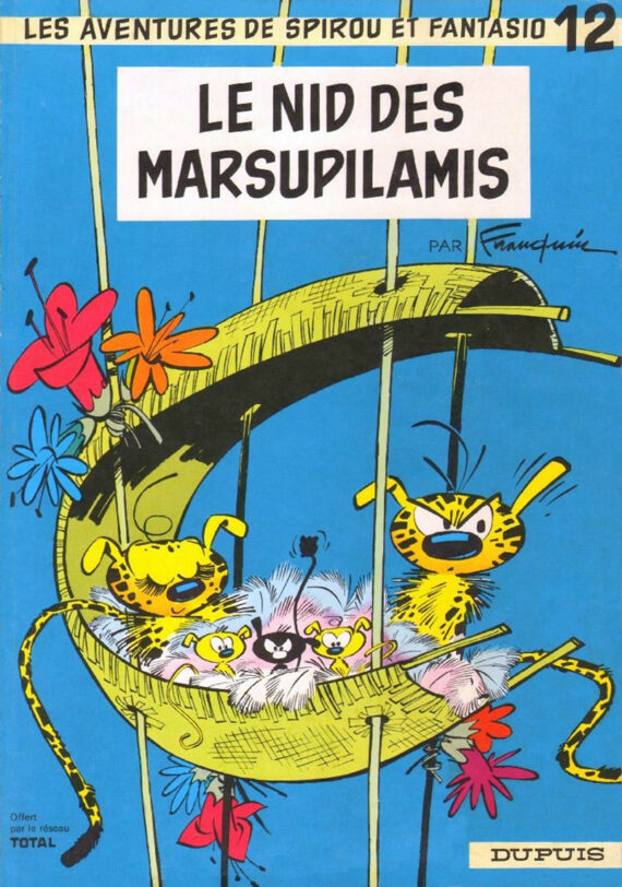 Franquin - Spirou N° 12 "Le nid des Marsupilamis" - Publicité Total (1972)