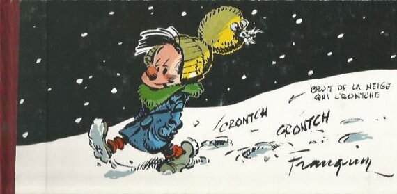 Franquin - Le Petit Noël "Crontch Crontch" - Tirage limité (1986)