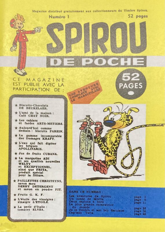 Franquin - Spirou Poche N° 1 - Fac-similé - Tirage limité