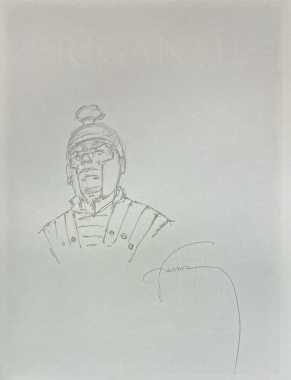 Hermann - Dédicace / Brigantus N° 1 "Le banni" - Tirage de tête (2024)