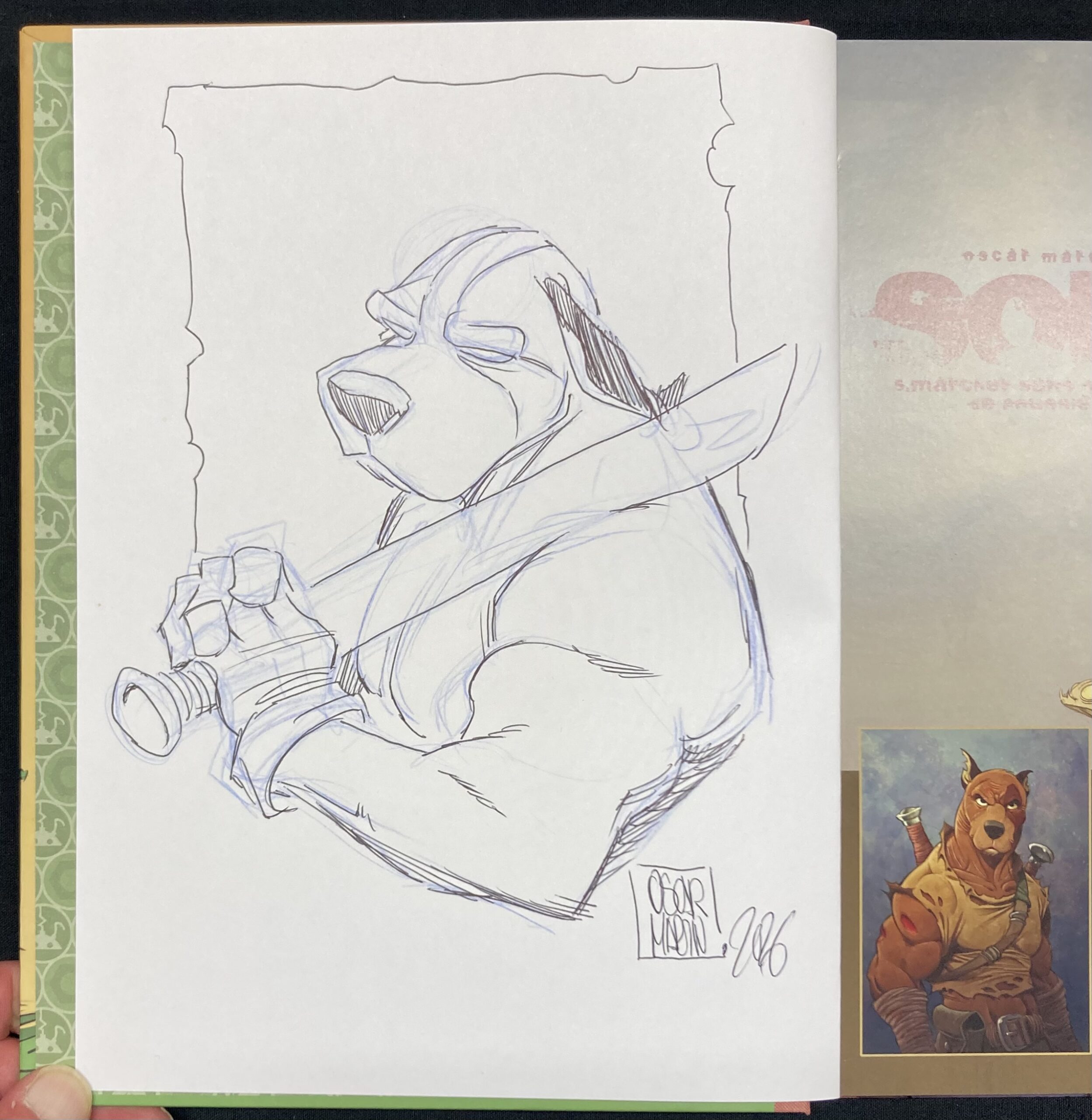 Oscar Martin – Dédicace : Solo N° 5 Marcher sans soulever de poussière – Tirage de tête - Amazonie BD