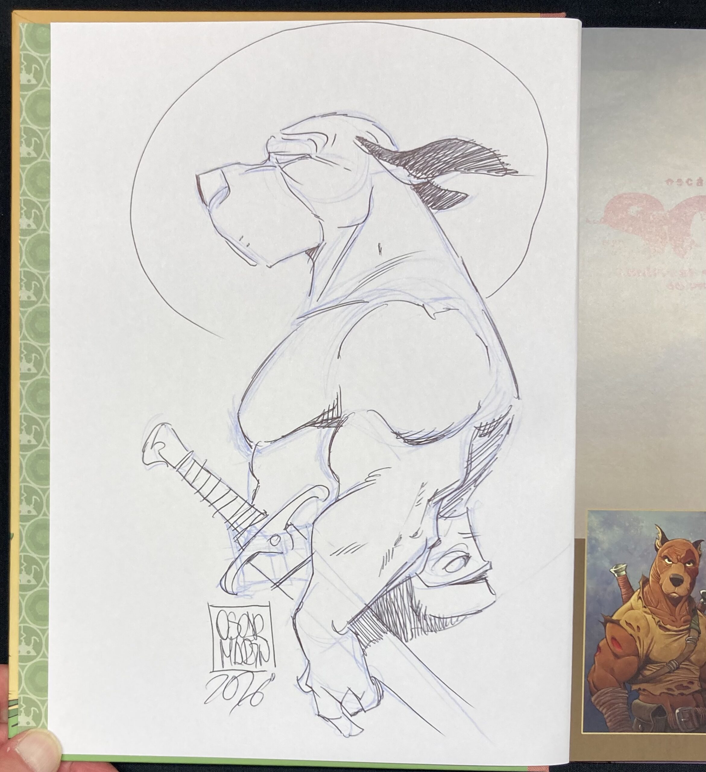 Oscar Martin - Dédicace Solo N° 5 Marcher sans soulever de poussière - Tirage de tête - Amazonie BD