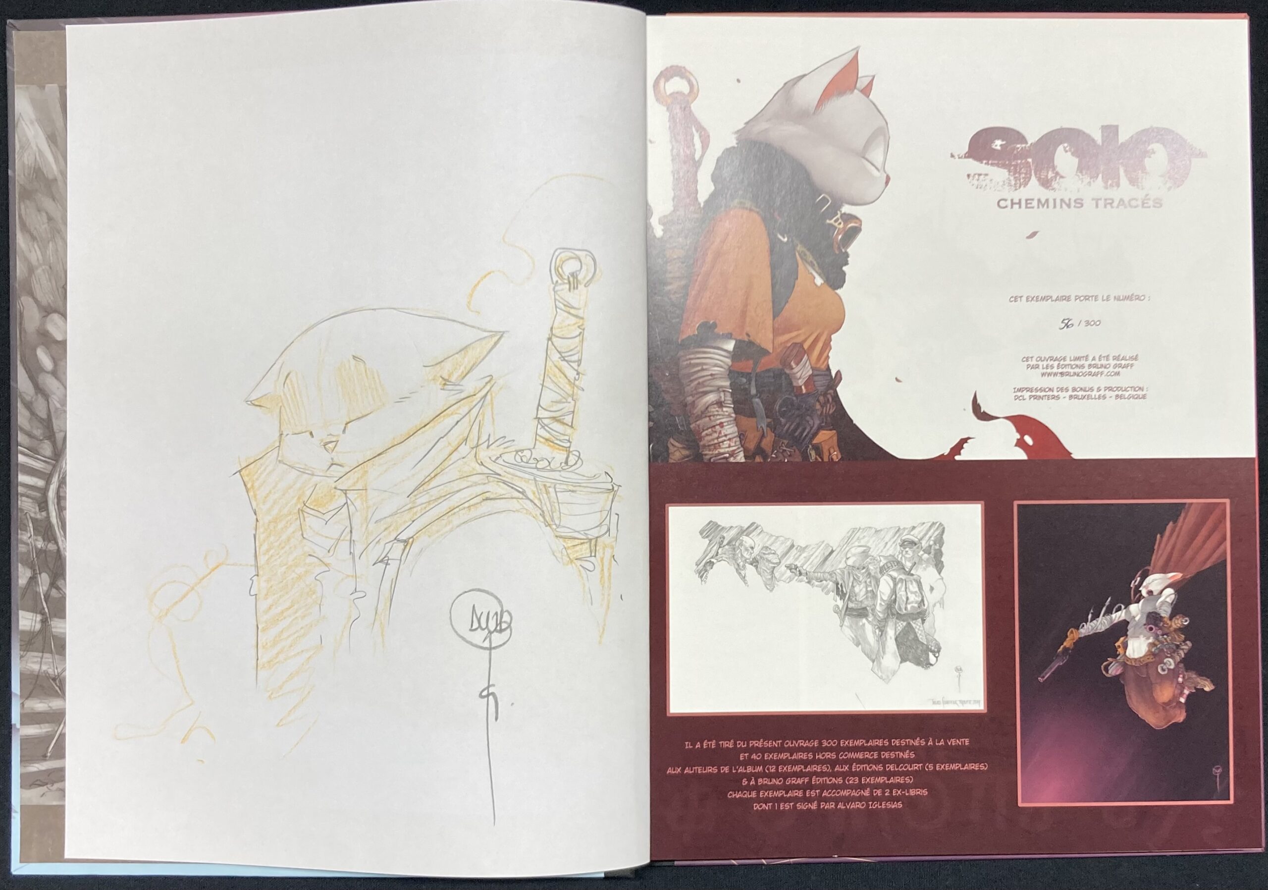 Oscar Martin & Iglesias – Dédicace : Solo Chemins tracés N° 1 « Fortune » – Tirage de tête - Amazonie BD