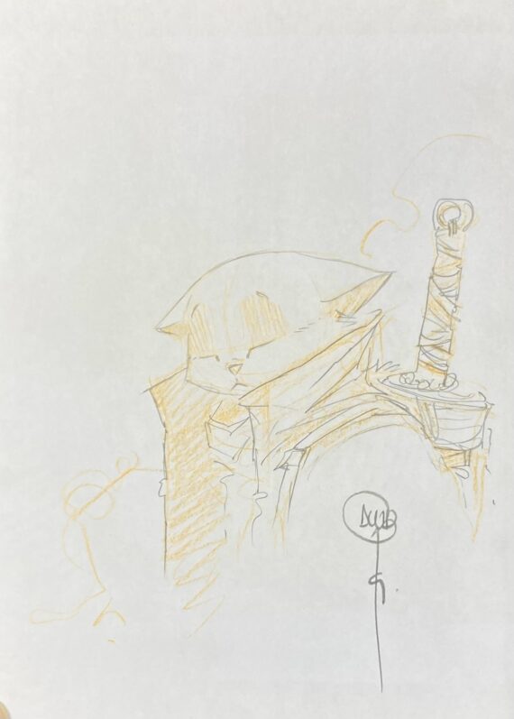 Oscar Martin & Iglesias - Dédicace / Solo Chemins tracés N° 1 "Fortune" - Tirage de tête (2019)