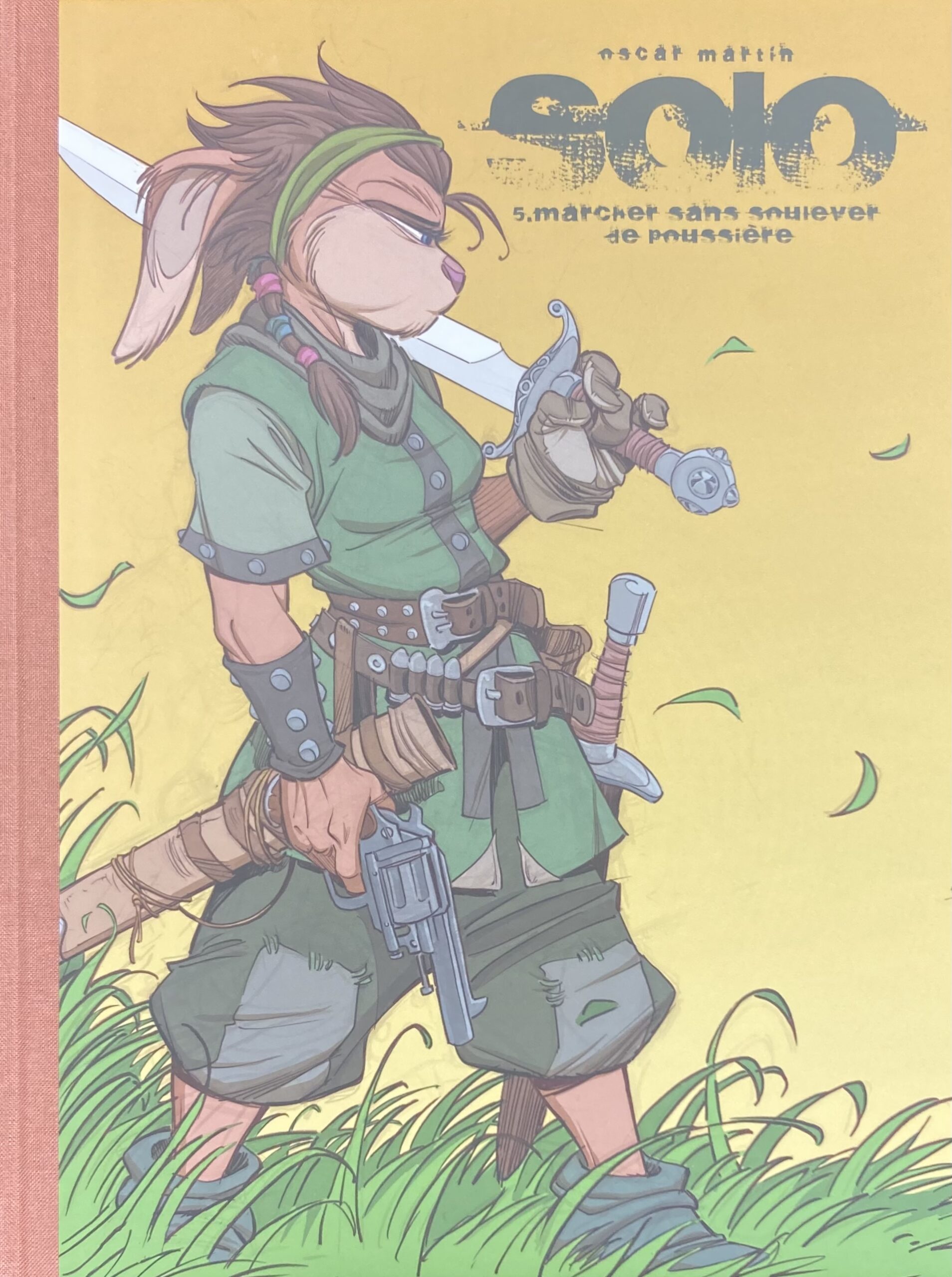 Oscar Martin – Dédicace : Solo N° 5 Marcher sans soulever de poussière – Tirage de tête - Amazonie BD