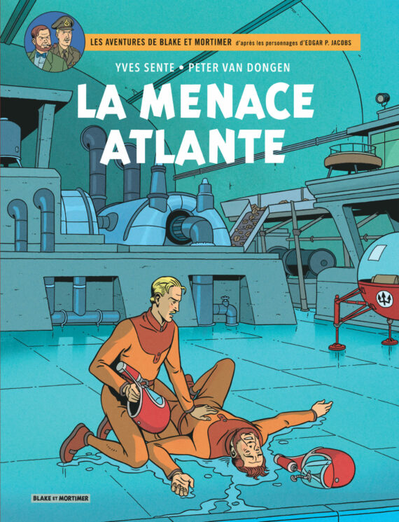 Van Dongen & Sente - Blake et Mortimer N° 31B "La menace Atlante" - Dossier de presse / Version crayonnées (2025)