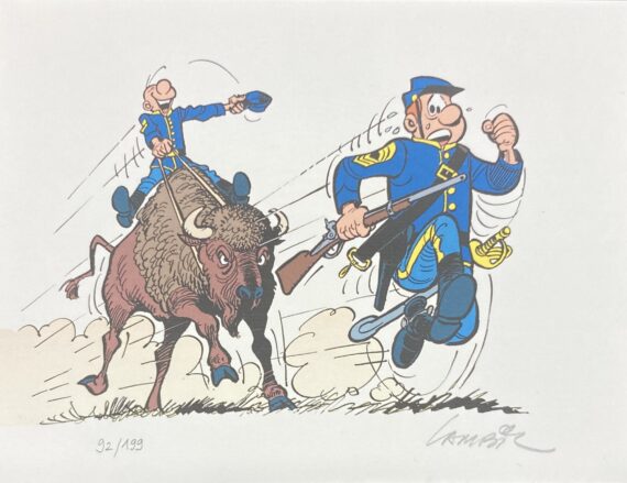 Willy Lambil - Les tuniques bleues - Ex libris