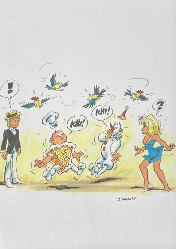 Dany & Greg - Dédicace / Olivier Rameau N° 2 "la bulle de si c'était vrai" (2005)