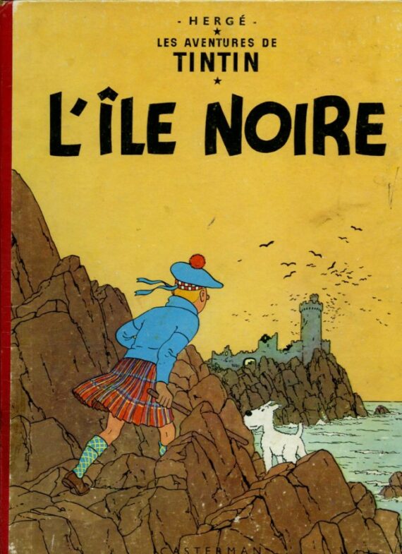 Hergé - Tintin "L'île noire" B14 (1955)