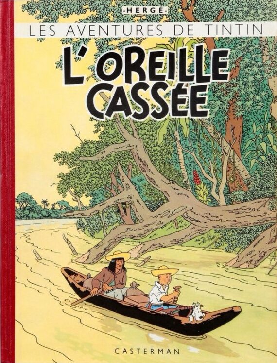 Hergé - Tintin "L'oreille cassée" B4 (1950)