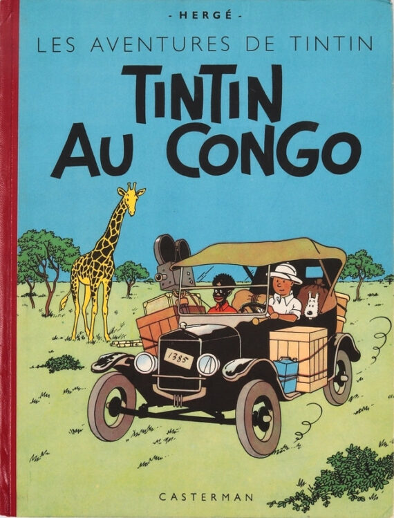 Hergé - Tintin au Congo B9 (1954)