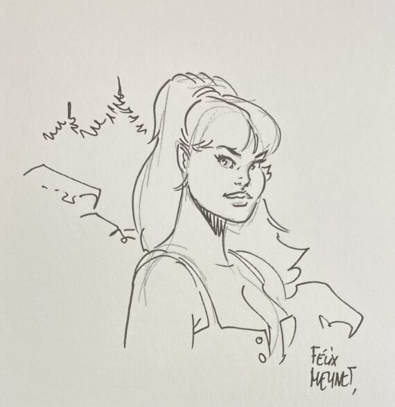 Meynet - Dédicace / Souvenirs de Babette Artbook - Tirage de tête (2012)