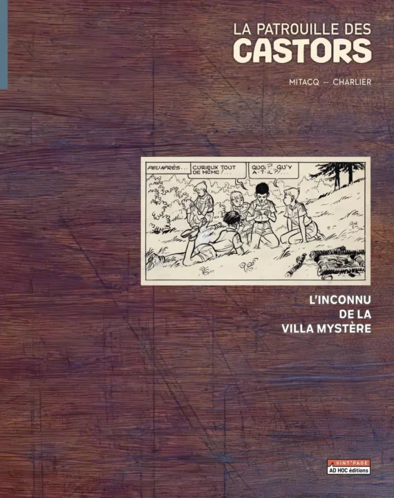 Pré-commande / Mitacq & Charlier - La patrouille des Castors N° 3 "L'inconnu de la villa mystère" - VINT'PAGE 04 (2026)