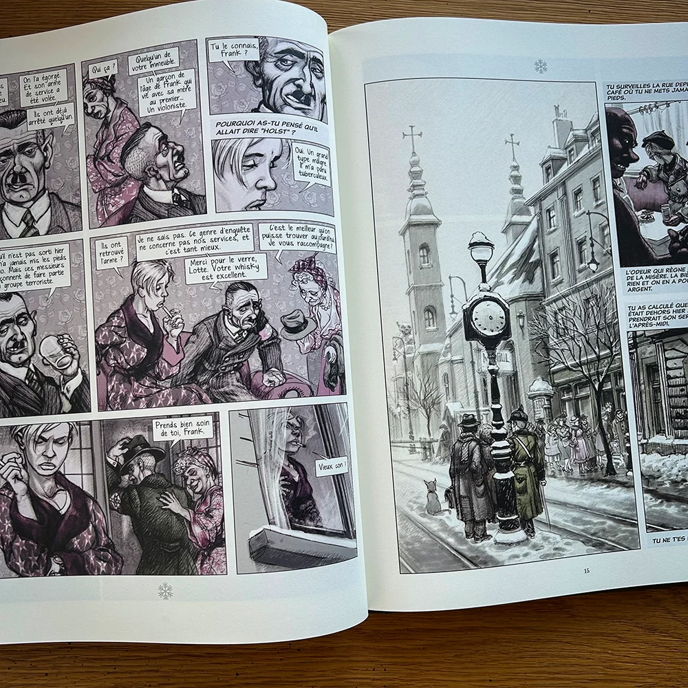Yslaire & Fromental – Simenon La neige était sale – Tirage de tête - Amazonie BD