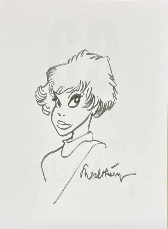 Walthéry - Dédicace / Natacha Artbook 69 N° 2  - Tirage de tête Version beige (2026)