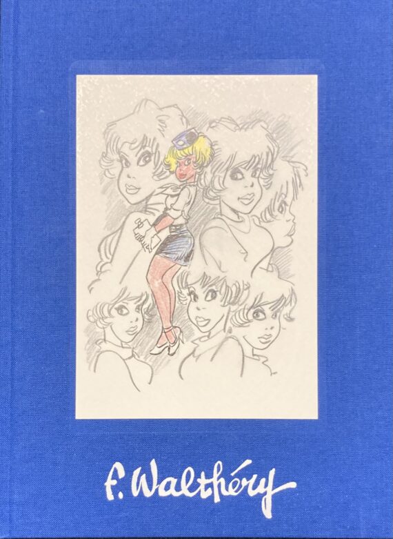 Walthéry - Natacha Artbook 69 N° 2  - Tirage de tête Version bleue (2026)