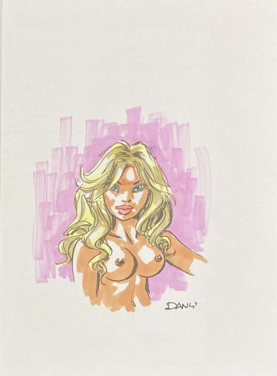Dany - Dédicace / Artbook "69" N° 2 Version jaune (2026) C