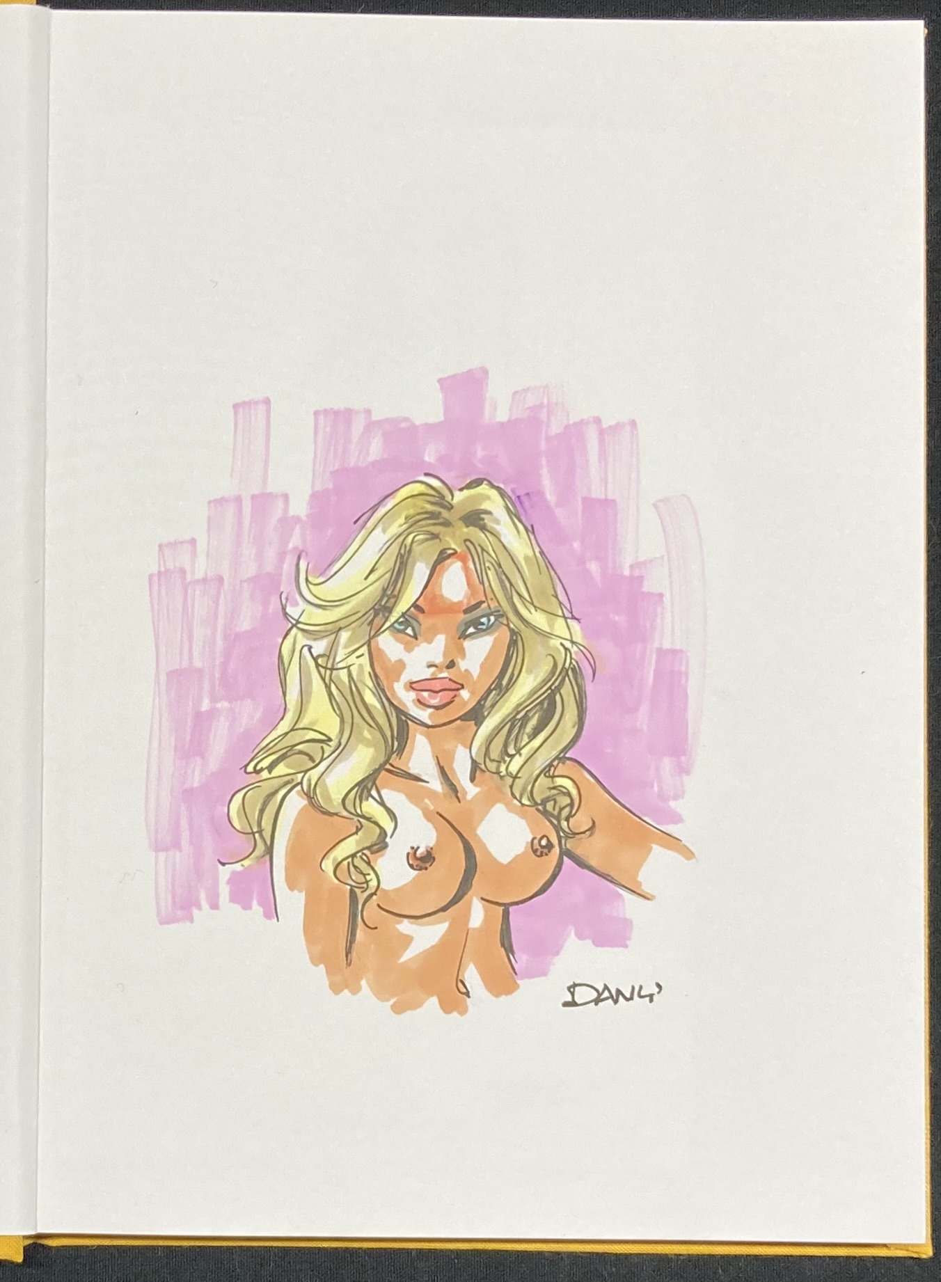 Dany - Dédicace : Artbook 69 N° 2 Version jaune - Amazonie BD
